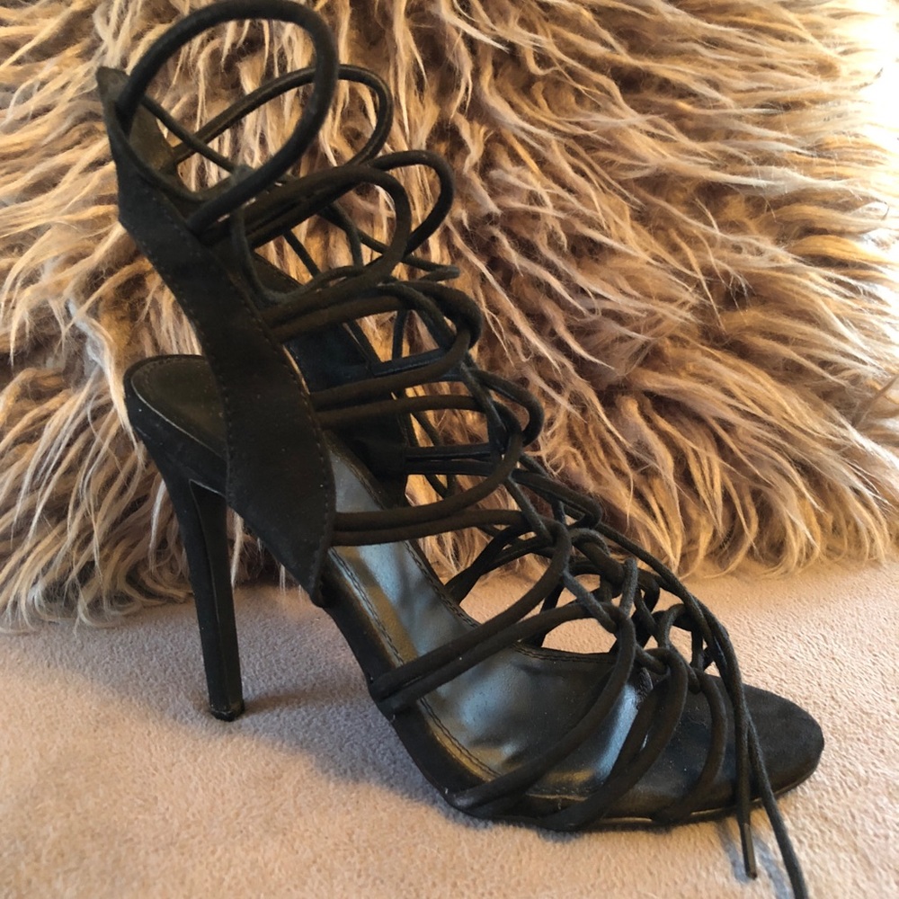 Strappy Heeled Sandals
